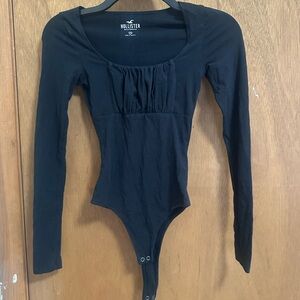 Hollister Black Long Sleeve Kids Bodysuit